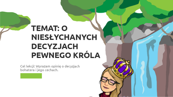 Baśń o Królu Dardanelu | Genially