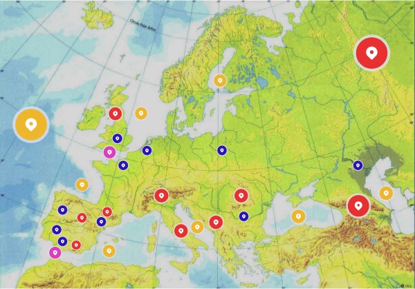 mapa fisic interactiu