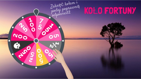 Krzyż koło fortuny | Genially
