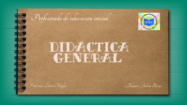 FINAL DIDÁCTICA GENERAL | Genially