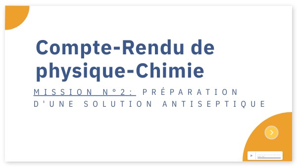 Compte rendu Physique chimie Manon CAILLEUX EXPERT et Sophie DARAN