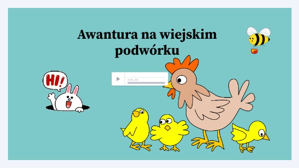Awantura na wiejskim podwórku