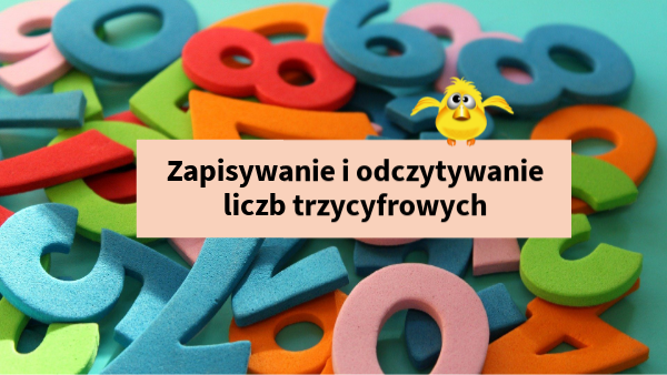 Zapisywanie i odczytywanie liczb trzycyfrowych. copy