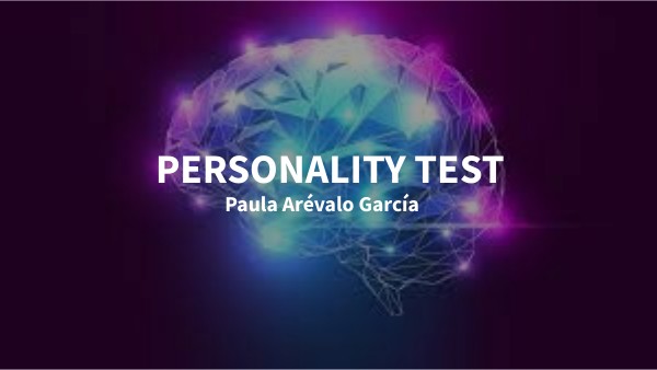 personality test | Genially