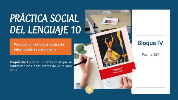 PRÁCTICA SOCIAL DEL LENGUAJE 10.