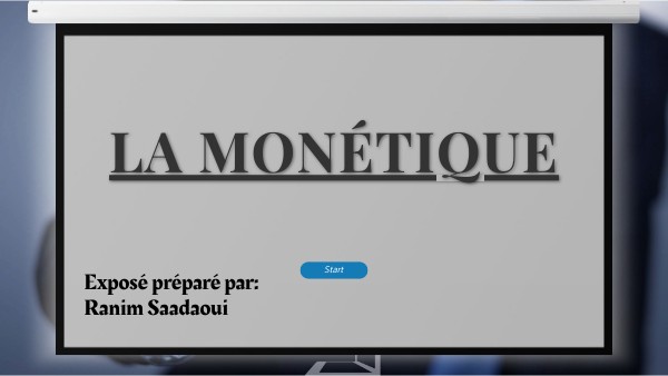 PROJECTION PRESENTATION | Genially