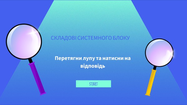 Складові системного блоку