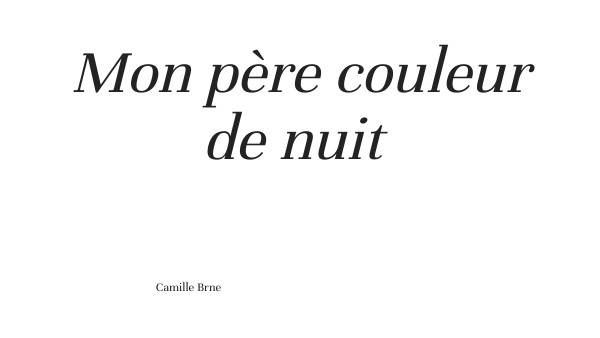 Camille lecture