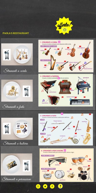 menu strumenti | Genially