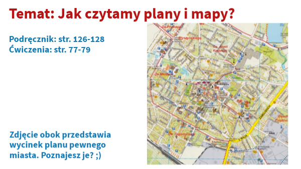 Czytamy Mapę I Plan Klasa 4 Jak czytamy plany i mapy? | Genially