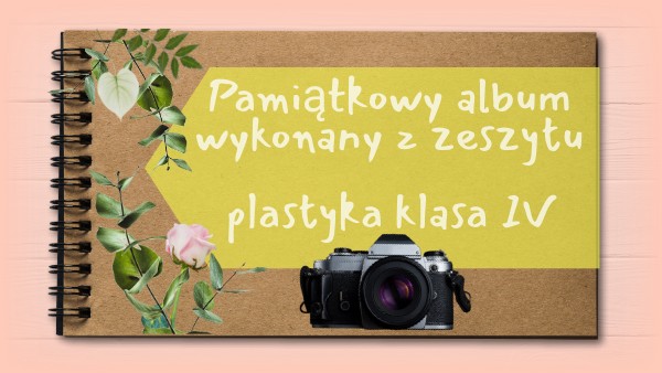 Pamiątkowy Album Technika Klasa 4