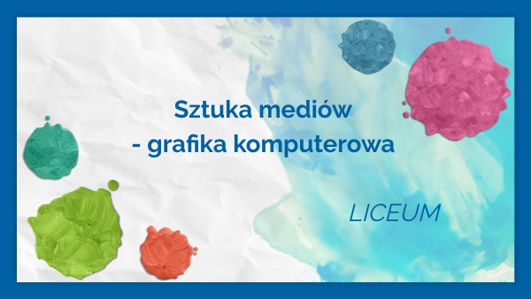 Sprawdzian Z Grafiki Komputerowej Liceum view.genially.com