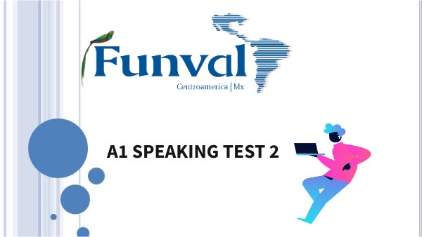 Copia - A2 speaking test | Genially