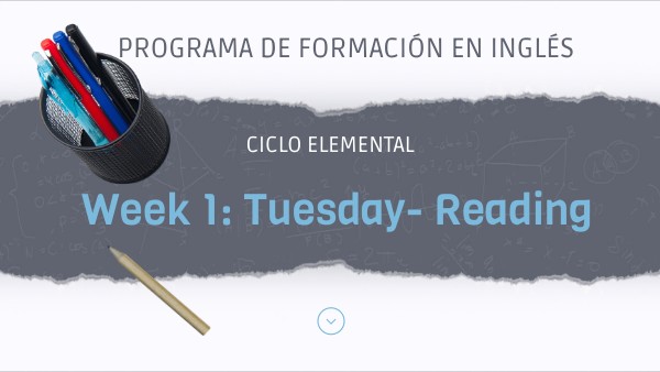 Week 1 Tuesday