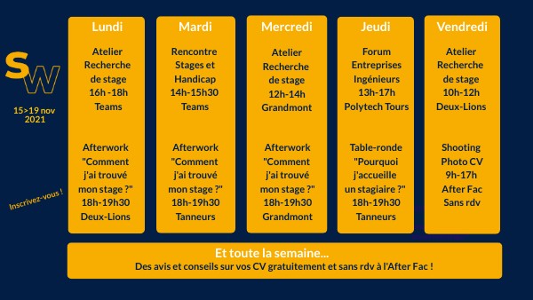 WEEKLY CALENDAR | Genially