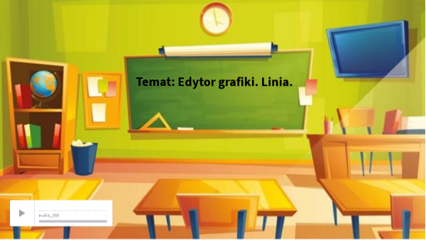 Edytor grafiki. Linia.