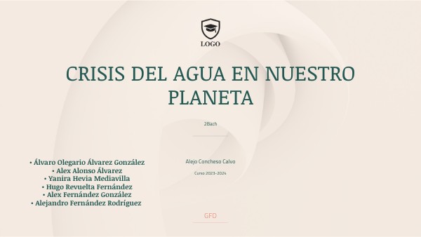 CRISIS DEL AGUA EN NUESTRO PLANETA