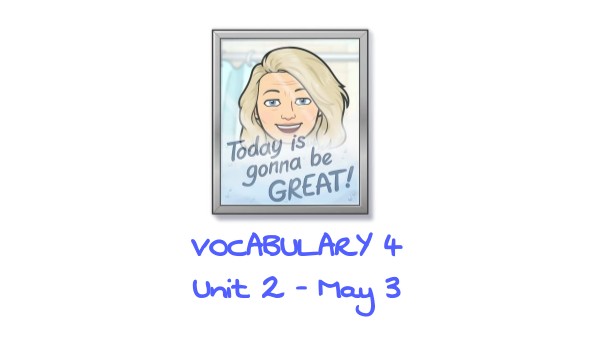 VOCABULARY 4 - UNIT 2 | Genially