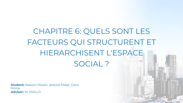 Chap 6 SES