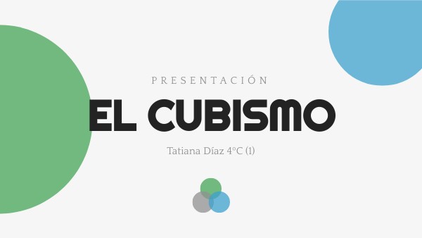 El cubismo- Tatiana 4ºC | Genially