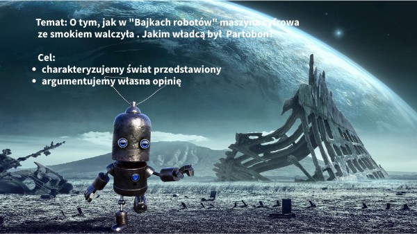 "Bajki robotów" lekcja 2 i 3 | Genially