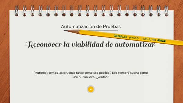 Automatización de Pruebas | Genially