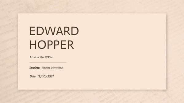 HUMANITIES THESIS | Genially