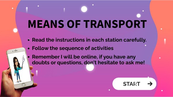 MEANS OF TRANSPORT AROUND | Genially