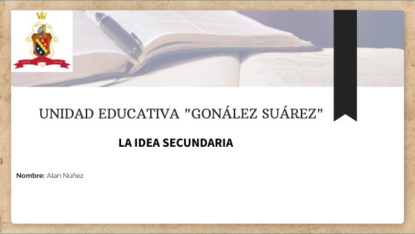 La idea secundaria | Genially