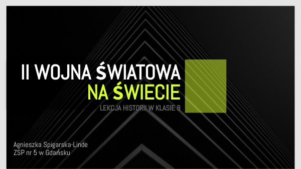 II wojna światowa - klasa 8 | Genially
