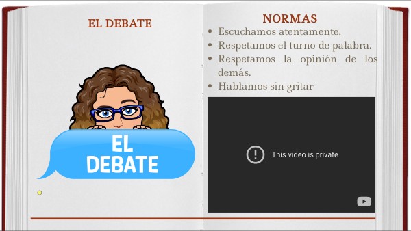 El debate | Genially