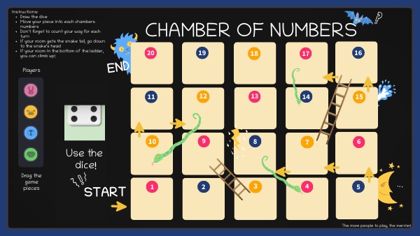 MATH CHAMBER OF NUMBERS | Genially