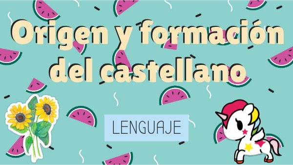 TEMA 9 - LENGUAJE - 1RO SEC | Genially