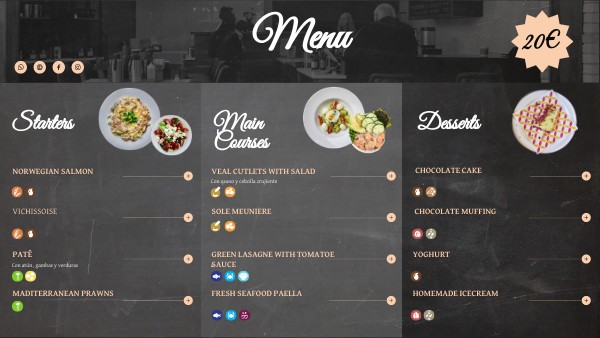 MENU | Genially