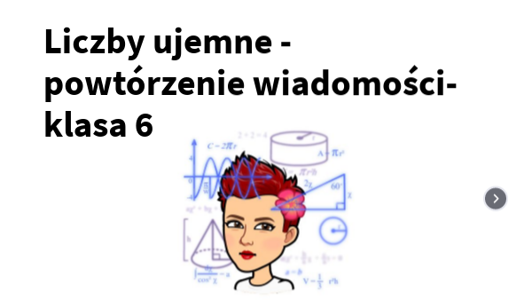 Sprawdzian Opis Liczby Dodatnie I Ujemne Klasa 5