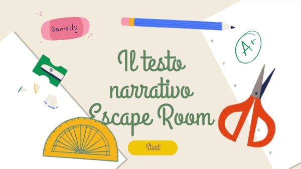 IL TESTO NARRATIVO ESCAPE ROOM | Genially