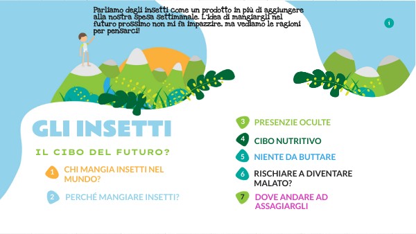 INSETTI: IL CIBO DEL FUTURO | Genially