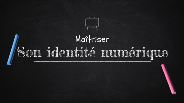L'identité numérique