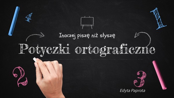 Potyczki ortograficzne - Inaczej piszę niż słyszę | Genially