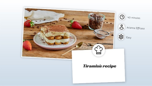 COOKING RECIPE PRESENTATION | Genially