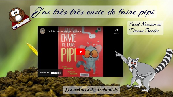 J'ai très très envie de faire pipi