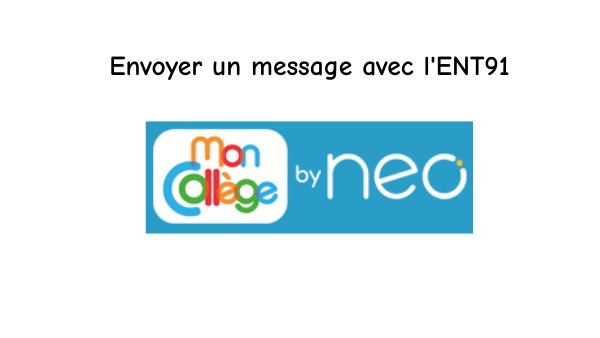 Envoyer un message avec l'ENT | Genially