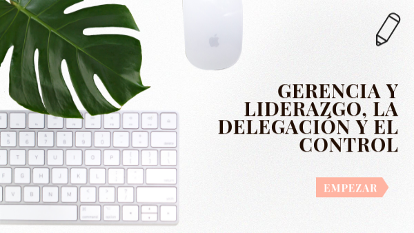 Gerencia Liderazgo La Delegación Y El Control view.genially.com