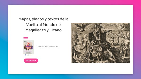 Mapas Planos Y Textos De La Vuelta Al Mundo De Magallanes Y Elcano 