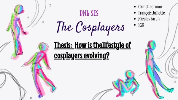 cosplayers | Genially