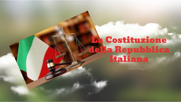 La Costituzione italiana