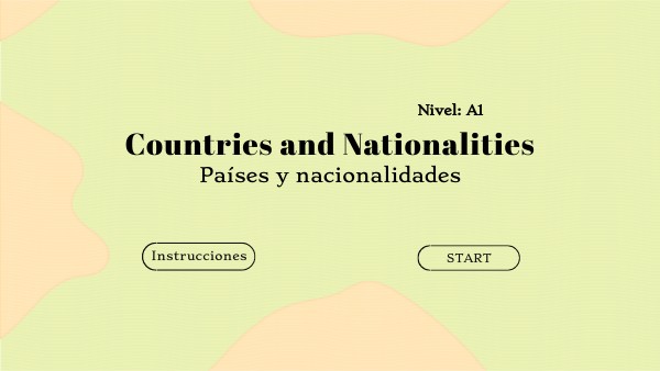 Countries and Nationalities | Genially