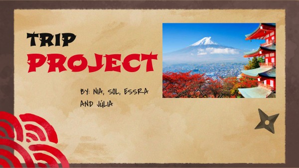Trip Project | Genially