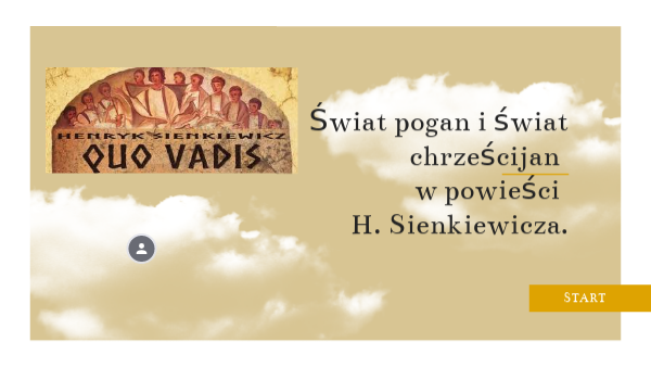 świat Pogan I Chrześcijan W Quo Vadis
