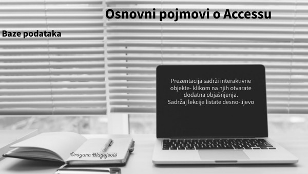 Uvod u MS Access | Genially
